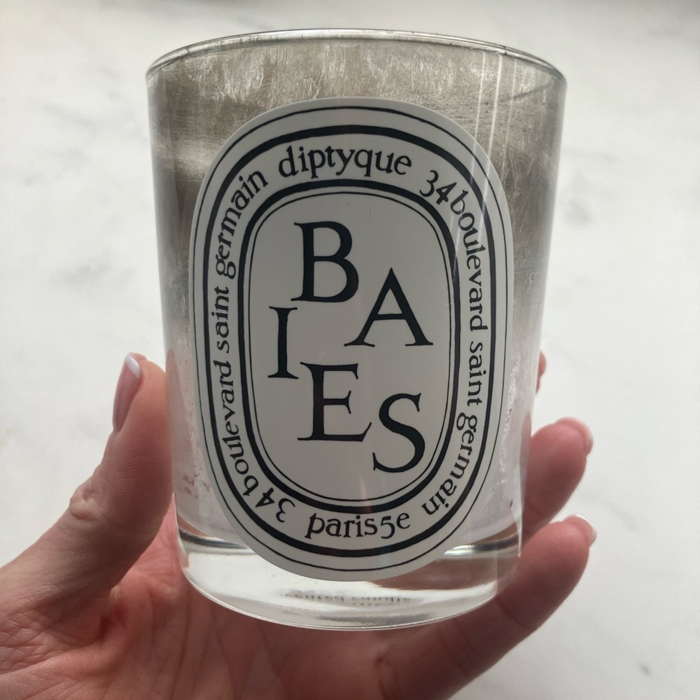 Diptyque Scented Candle with Black and White Label